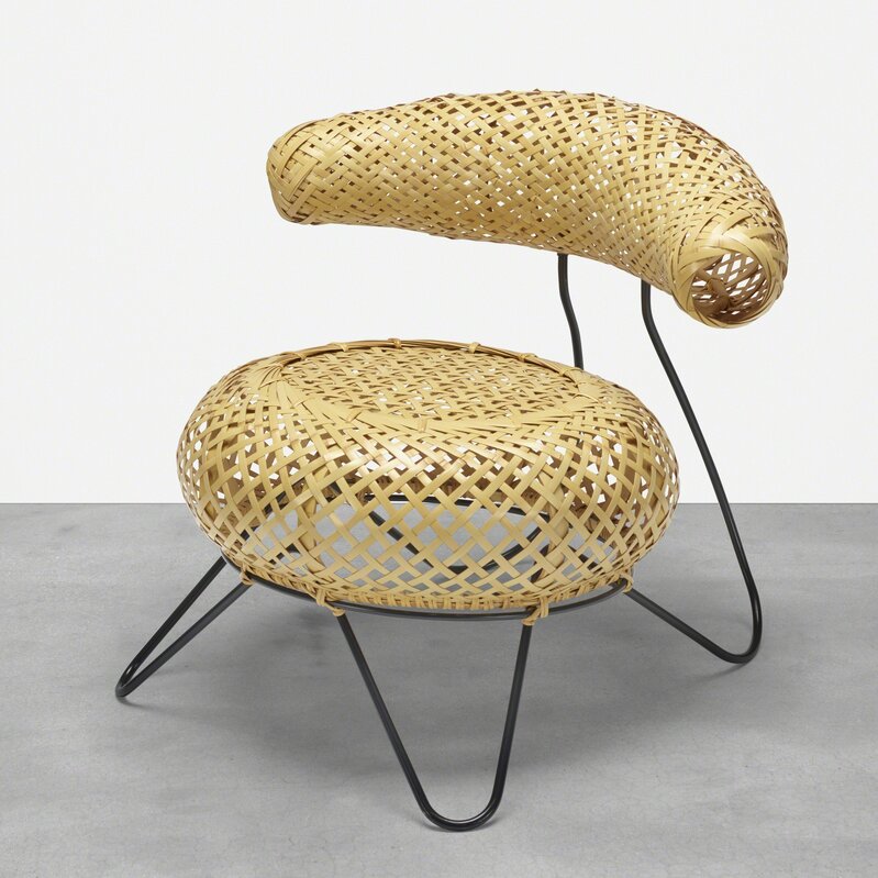 Isamu Noguchi, ‘Bamboo Basket Chair’, 1950, Design/Decorative Art, Shioju wood, bamboo, iron, Rago/Wright/LAMA/Toomey & Co.