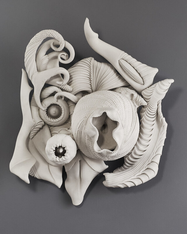 Charles Birnbaum, ‘Wall Piece No. 21’, 2018, Sculpture, Porcelain, SHIM Art Network