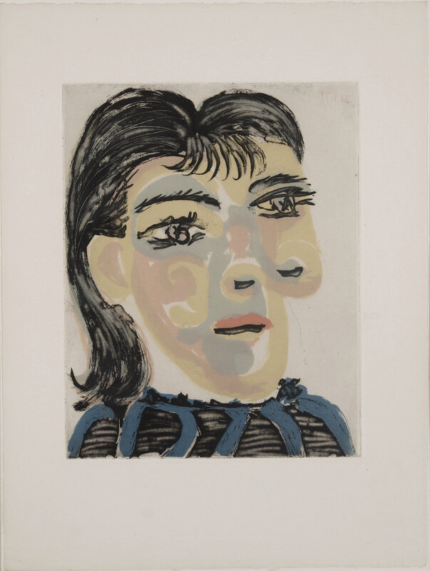Pablo Picasso, ‘Tête de femme n°2, Dora Maar’, 1939, Print, Aquatint, Galerie Jean-François Cazeau