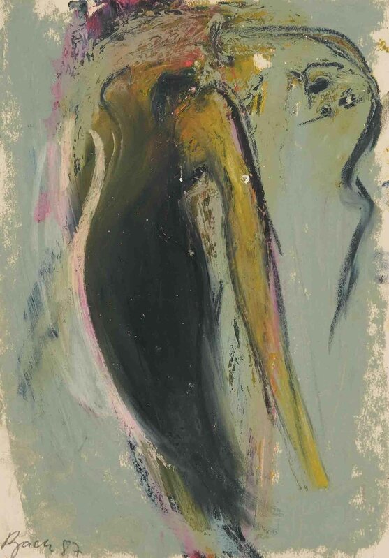 Elvira Bach, ‘Untitled’, 1987, Painting, Gouache, Lions Gallery