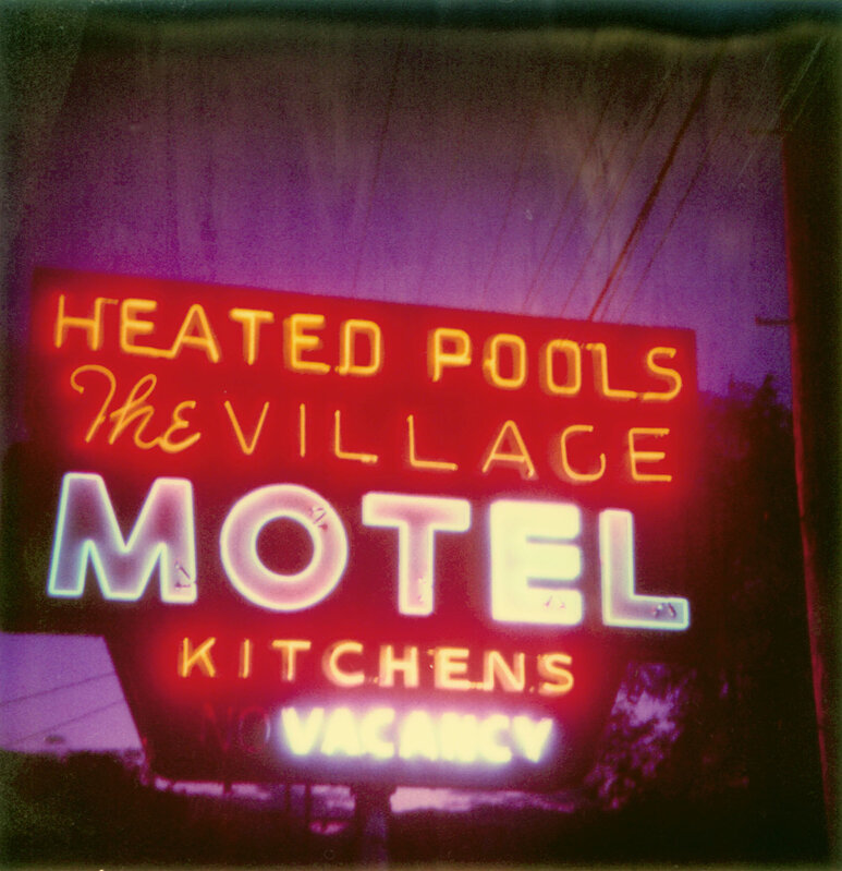 Stefanie Schneider, ‘Village Motel - heated Pool’, 2005, Photography, Analog C-Print, hand-printed by the artist on Fuji Crystal Archive Paper, based on a Polaroid, mounted on Aluminum with matte UV-Protection, Instantdreams