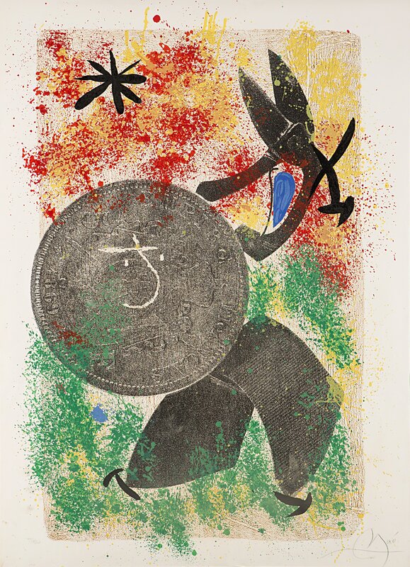 Joan Miró, ‘Untitled’, Print, Colored lithograph, Il Ponte