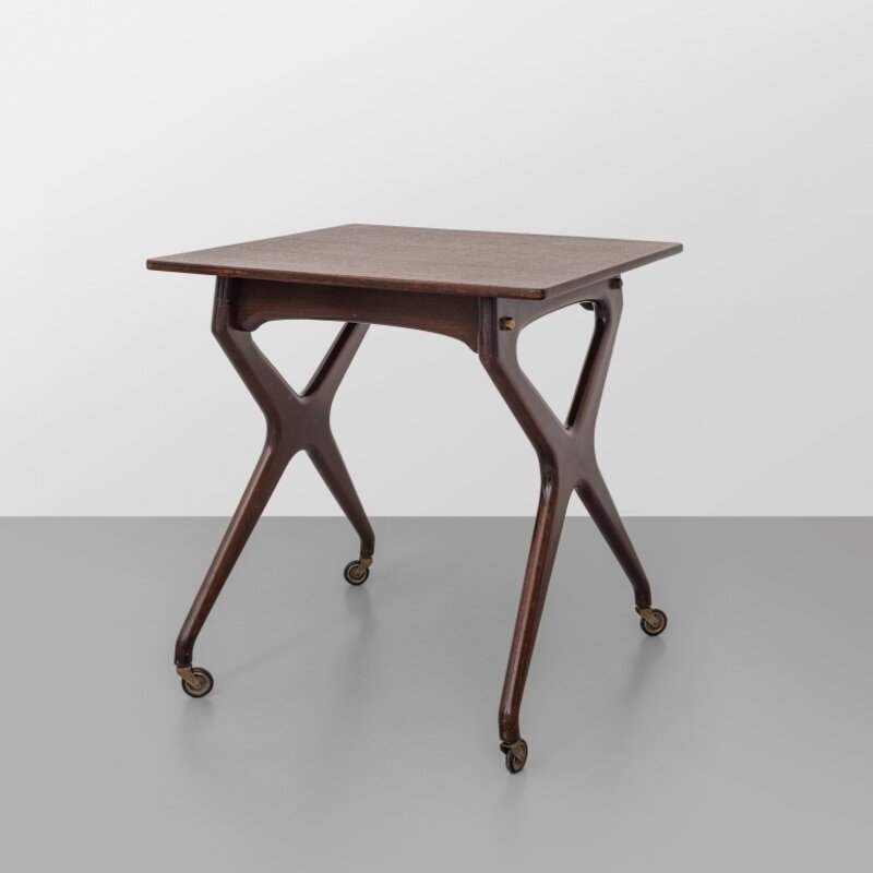 Ico Parisi, ‘A TV table 701 model’, 1955, Design/Decorative Art, Mahogany wood and mahogany veneered wood., Aste Boetto