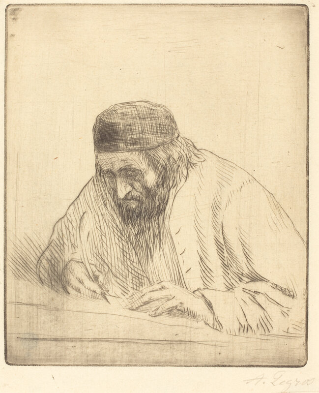 Alphonse Legros, ‘Writer (L'ecrivain)’, Print, Drypoint, National Gallery of Art, Washington, D.C.