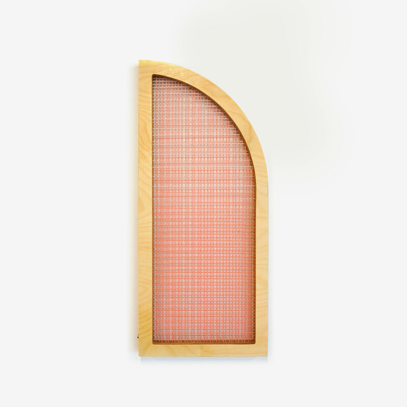 Hayley Sheldon, ‘Mochi and Mallow Partial Arch’, 2021, Sculpture, Baltic Birch plywood, acrylic and wool yarn, Uprise Art