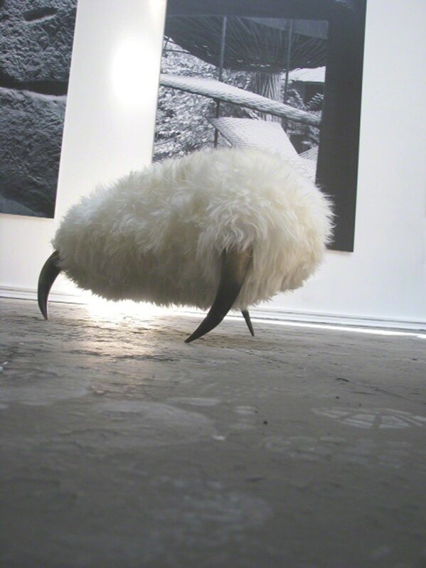 Virgil Scripcariu, ‘Bubico’, 2008, Design/Decorative Art, Natural material (sheep wool, wood and cow horns)atural material (sheep wool, wood and cow horns), AnnArt Gallery