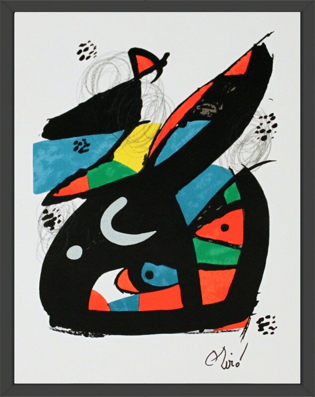 Joan Miró, ‘Untitled from La Melodie Acide XVII’, 1980, Print, Lithograph, ArtWise