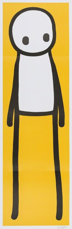 Stik, ‘Standing Figure (Yellow)’, 2015, Print, Offset lithograph printed in colours, Forum Auctions