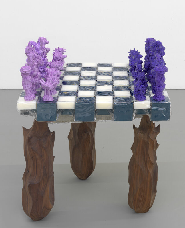 Théophile Blandet, ‘Abstract Strategy (icw Audrey Large)’, 2019, Design/Decorative Art, PLA, polypropylene, PETG, aluminium, American walnuts, Galerie Fons Welters