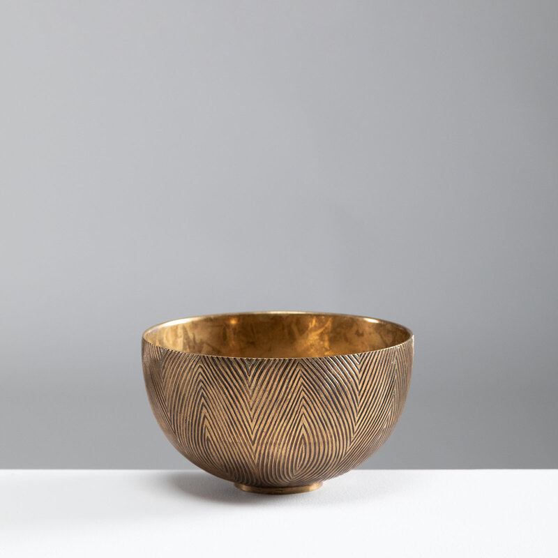 Axel Salto, ‘Bronze bowl’, ca. 1950's, Design/Decorative Art, Cast solid bronze, Dansk Møbelkunst Gallery