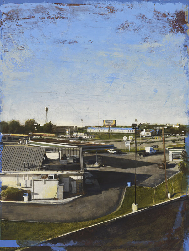 Andrew Haines, ‘Richmond, IN ’, 2017, Painting, Acrylic on Panel, Clark Gallery