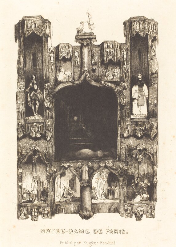 Célestin Nanteuil, ‘Notre-Dame de Paris’, 1832, Print, Etching, National Gallery of Art, Washington, D.C.
