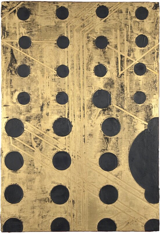 David Amico, ‘Gold Field’, 1992, Painting, Oil and wax on canvas, Heather James Fine Art