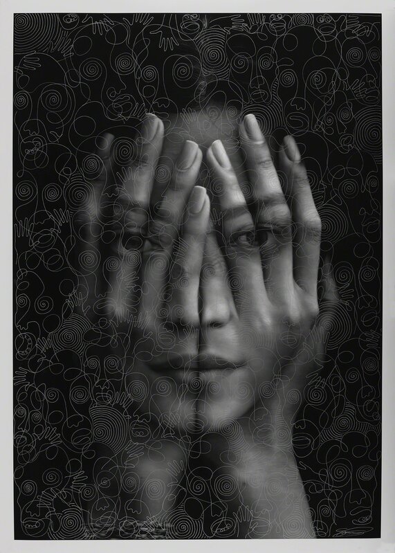 TIGRAN TSITOGHDZYAN, ‘Mirror’, 2018, Drawing, Collage or other Work on Paper, Mixed media, SPONDER GALLERY