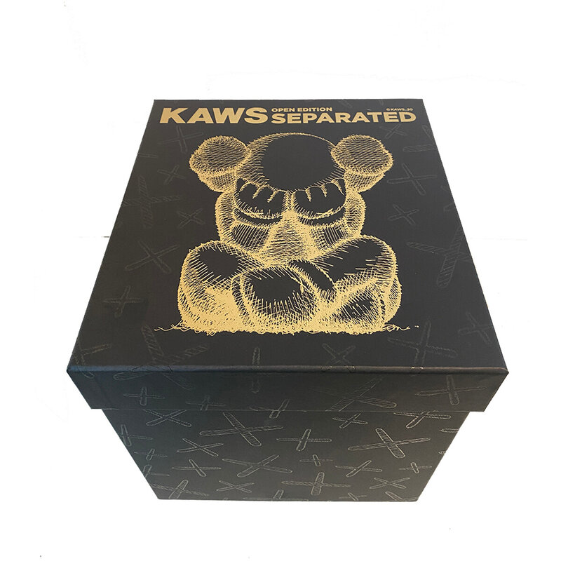 KAWS, ‘Separated (Black)’, 2021, Sculpture, Vinyl, Lucky Cat Gallery