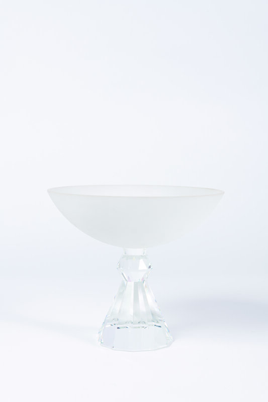 Ettore Sottsass, ‘“Centrotavola” bowl in glass and crystal’, 1990, Design/Decorative Art, Leclere 