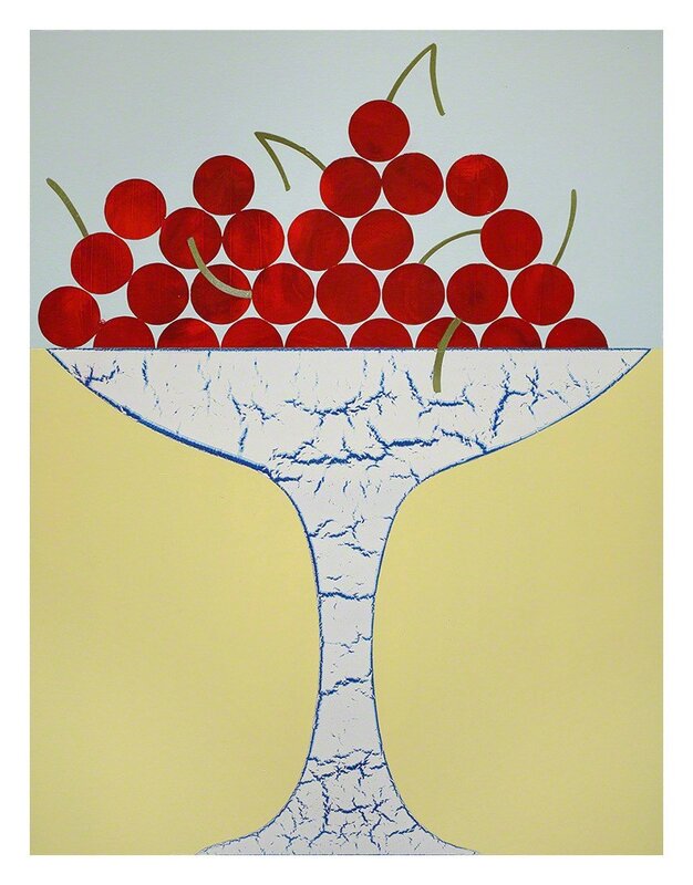Casey Gray, ‘Bowl of Cherries’, 2016, Painting, Aerosol acrylic, aerosol enamel, liquid acrylic on paper, Hashimoto Contemporary