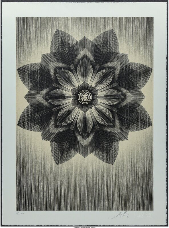 Shepard Fairey, ‘Obey Kai & Sunny Gold’, 2013, Print, Screenprint on rag paper, Heritage Auctions