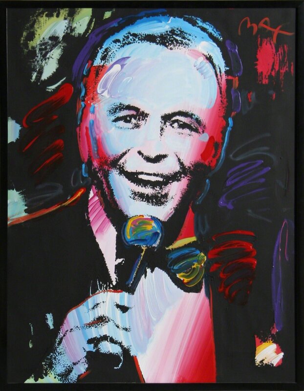 Peter Max, ‘Frank Sinatra’, 1994, Painting, Acrylic on Canvas, RoGallery