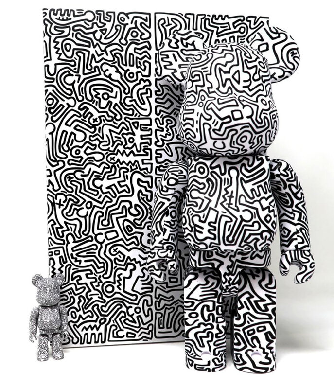 Keith Haring, ‘Keith Haring Bearbrick 400% Companion (Haring BE@RBRICK)’, 2019, Ephemera or Merchandise, Vinyl sculpture, Lot 180 Gallery