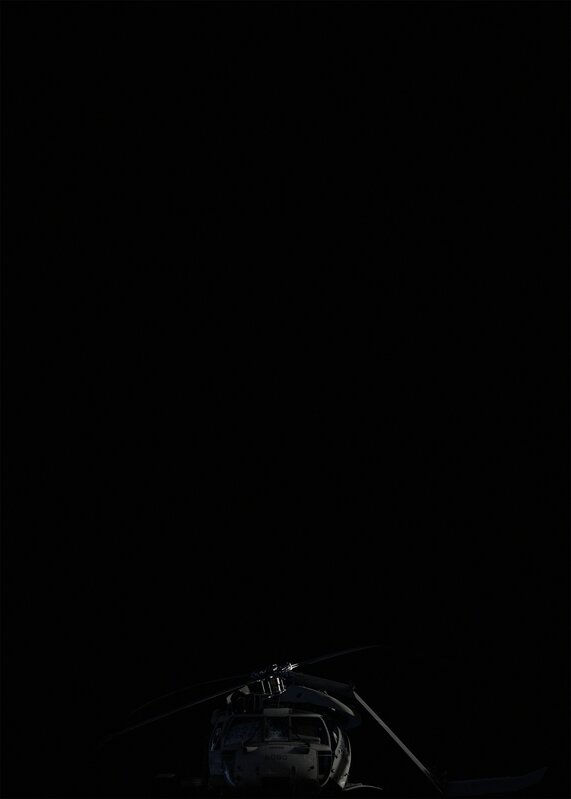 Kerem Ozan Bayraktar, ‘Sikorsky UH-60 Black Hawk from the series ''Escape Velocity''’, 2019, Print, Computer generated image, archival pigment print, SANATORIUM