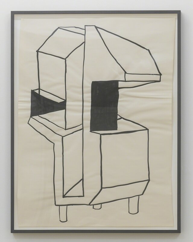 Jen Aitken, ‘Untitled Drawing no.35’, 2013, Drawing, Collage or other Work on Paper, Ink on paper, Battat Contemporary