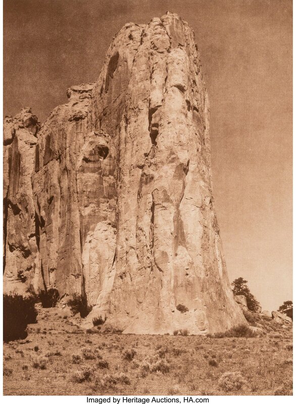 Edward S. Curtis, ‘Inscription Rock’, 1925, Photography, Photogravure, Heritage Auctions