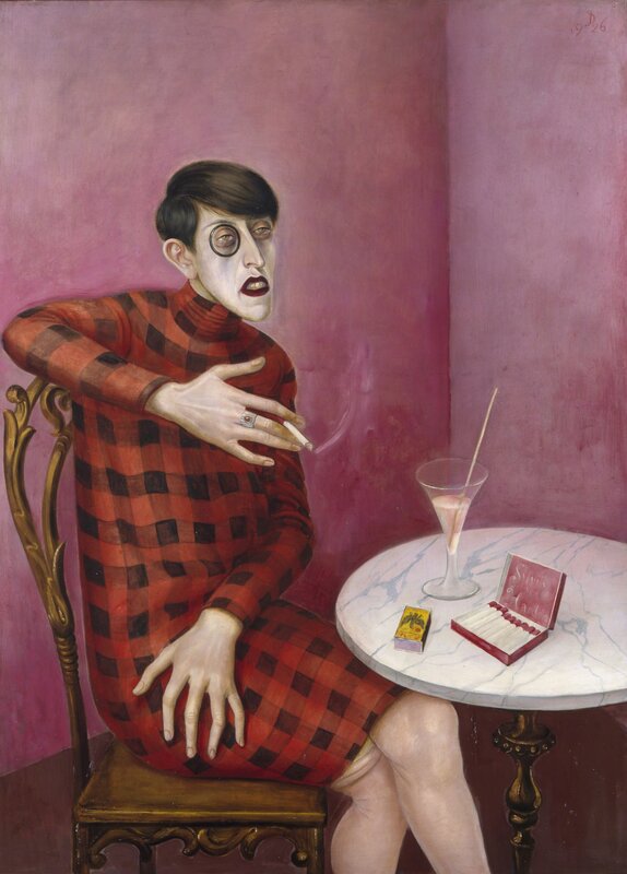 Otto Dix, ‘Portrait of the journalist Sylvia von Harden’, 1926, Painting, Oil and tempera on wood, Art Resource