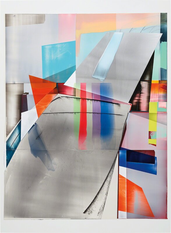Kristin Baker, ‘Modernist Broadcast System’, 2011, Painting, Acrylic on PVC, Phillips