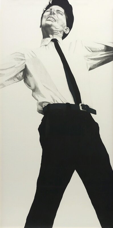 Robert Longo, ‘Untitled (Jules)’, 1981, Charcoal and graphite on paper, Phillips