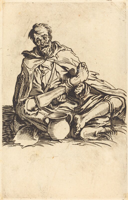 Jacques Callot, ‘The Sick Man’, ca. 1622, Print, Etching, National Gallery of Art, Washington, D.C.