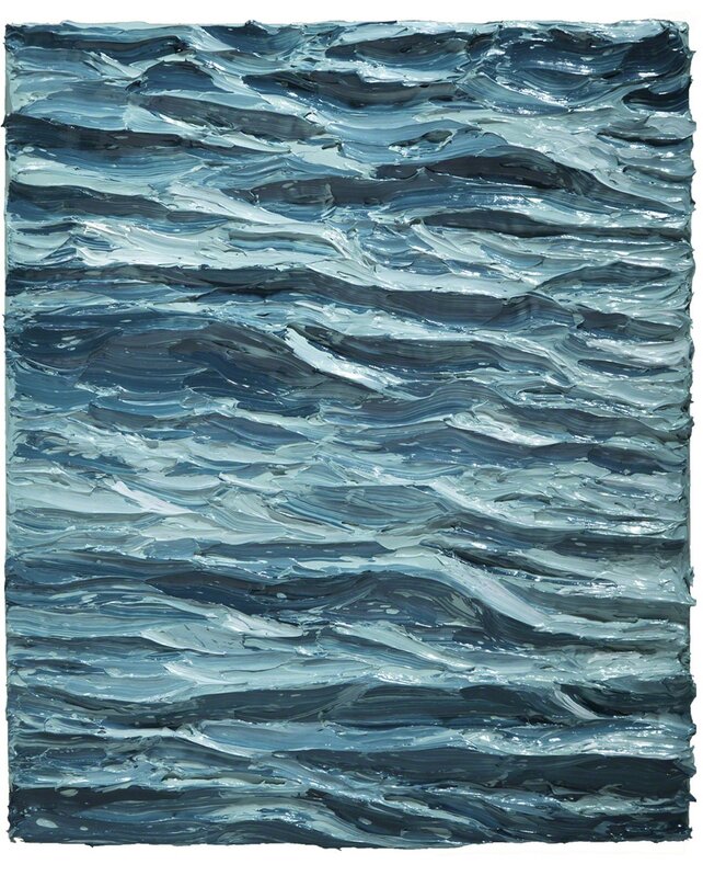 Guo Hongwei 郭鸿蔚, ‘A Page of Ocean’, 2011, Painting, Acrylic on board, Leo Xu Projects