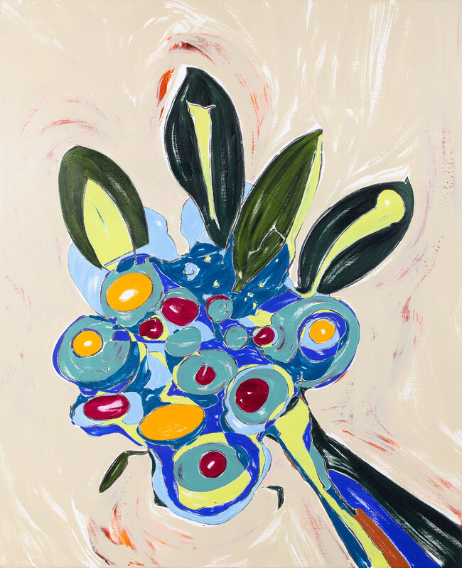 Nicola Tyson, ‘Bouquet 3’, 2020, Painting, Acrylic on canvas, Petzel Gallery