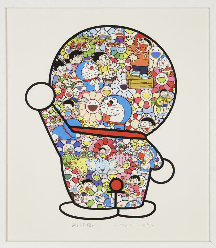 Takashi Murakami, ‘Doraemon's Daily Life’, 2019, Print, Screenprint in colours on wove, Roseberys