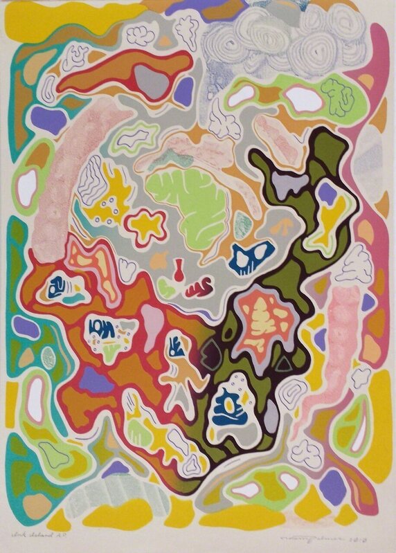 Adam Palmer, ‘Ink Island’, 2010, Print, Screen print, Ro2 Art