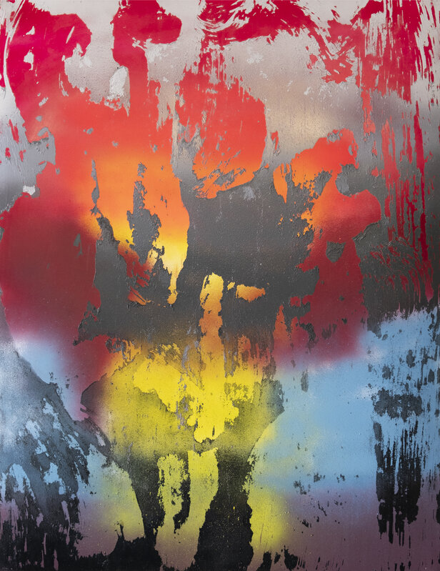 Chris Trueman, ‘VLNO’, 2020, Painting, Acrylic and acrylic spray paint on Yupo, mounted to sintra,, Stremmel Gallery
