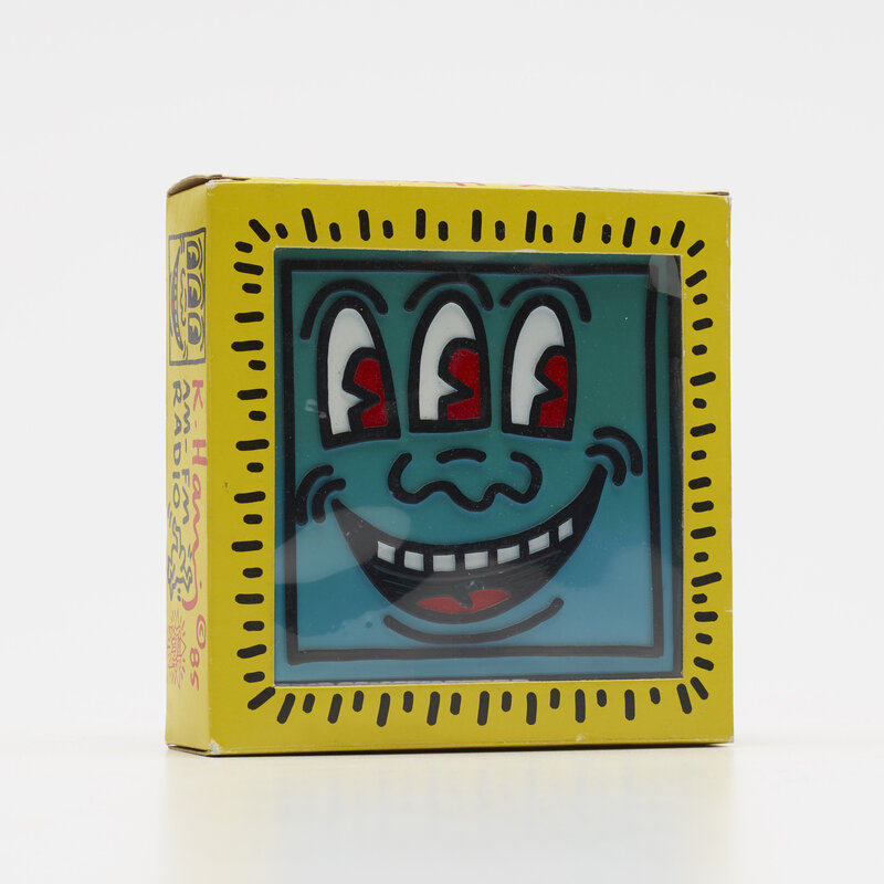 Keith Haring, ‘Pop Shop AM-FM radio’, 1985, Sculpture, Molded plastic, Rago/Wright/LAMA/Toomey & Co.