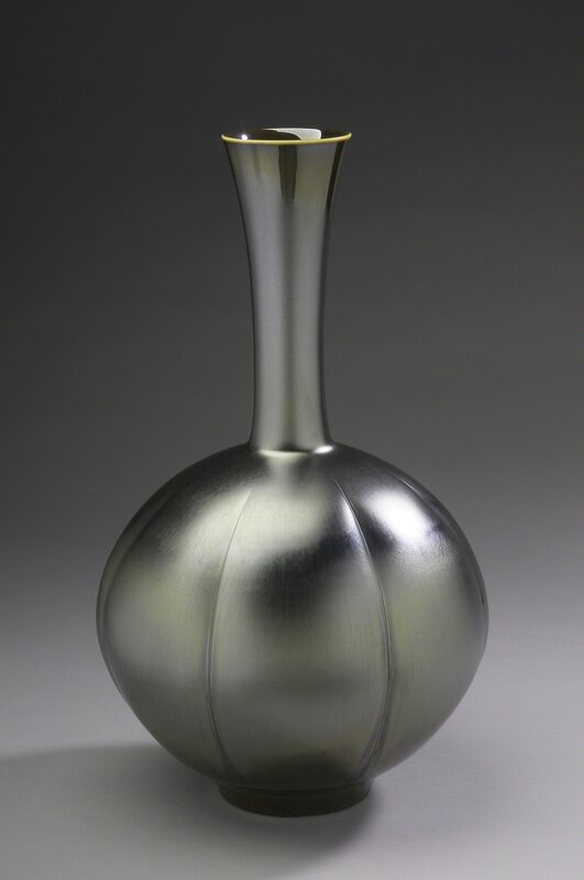 Hideaki Miyamura, ‘Vase, silver glaze’, n/a , Design/Decorative Art, Porcelain, Pucker Gallery
