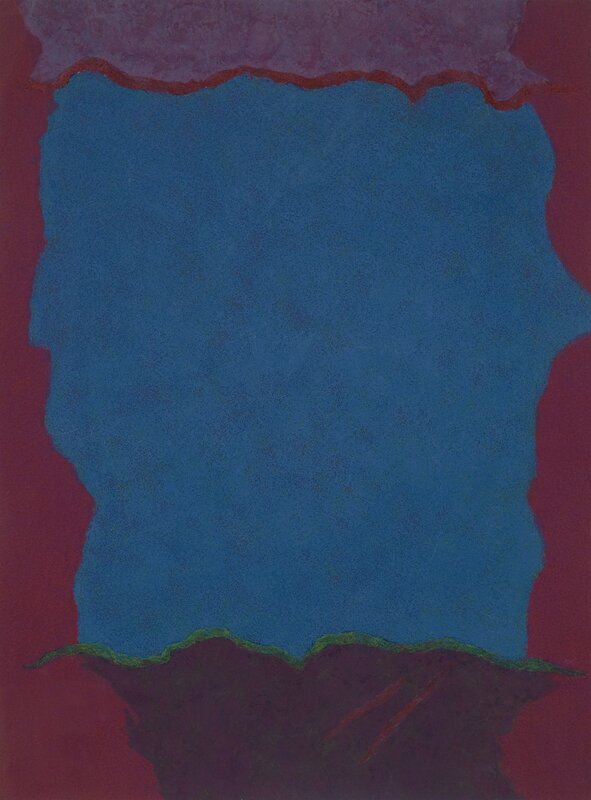 Theodoros Stamos, ‘Infinity Field, Lefkada Series’, 1981, Drawing, Collage or other Work on Paper, Acrylic on paper, Hollis Taggart