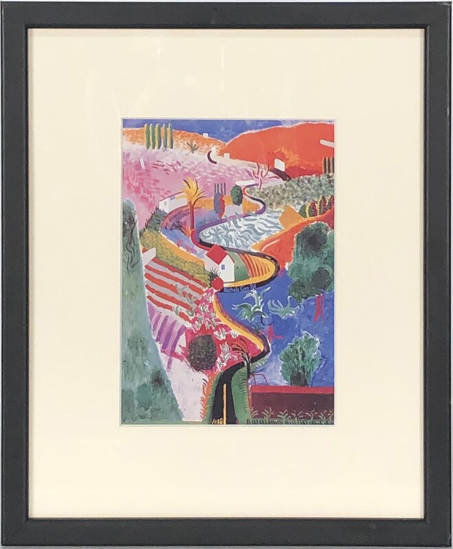 David Hockney, ‘Nichols Canyon’, 1985, Print, Offset Lithograph, ArtWise