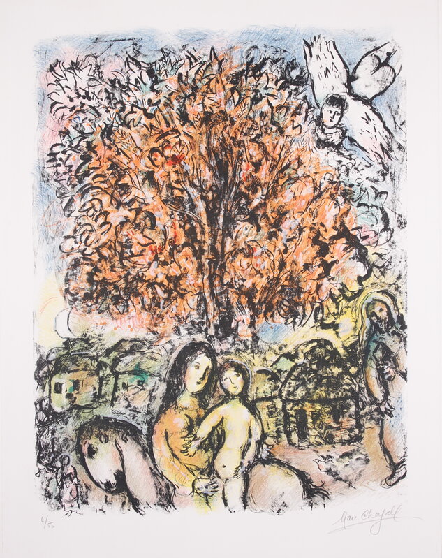 Marc Chagall, ‘La Sainte Famille’, 1970, Print, Lithograph on Arches paper, Van der Vorst- Art