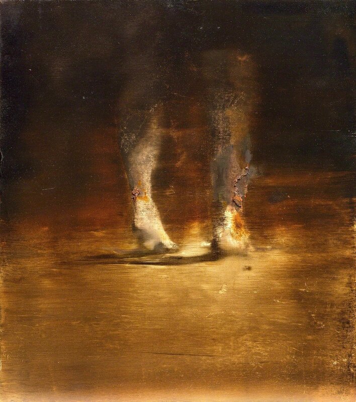 Magnus Thorén, ‘Legs’, 2015, Painting, Oil on wood, Galerie Leu