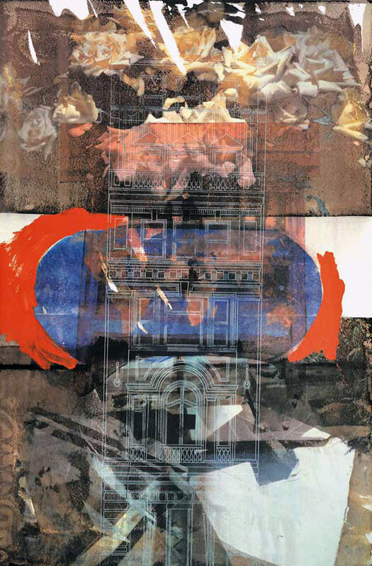 Robert Rauschenberg, ‘Happiness’, 1994, Print, Lithograph with vegetable dye water transfer on Arches Infinity paper, Kenneth A. Friedman & Co.