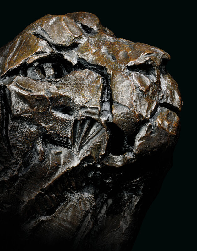 Dylan Lewis, ‘Cheetah Bust’, 2004, Sculpture, Bronze, Uitstalling