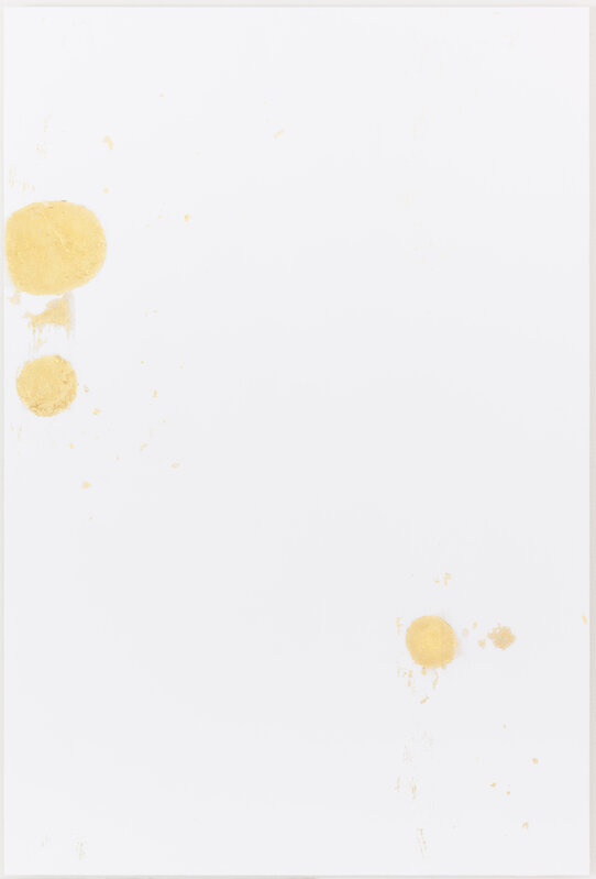 Koo Ja Hyun, ‘Untitled’, 2020, Painting, PIGMENT, GOLD LEAF ON CANVAS, Gallery Shilla + Art Project and Partners