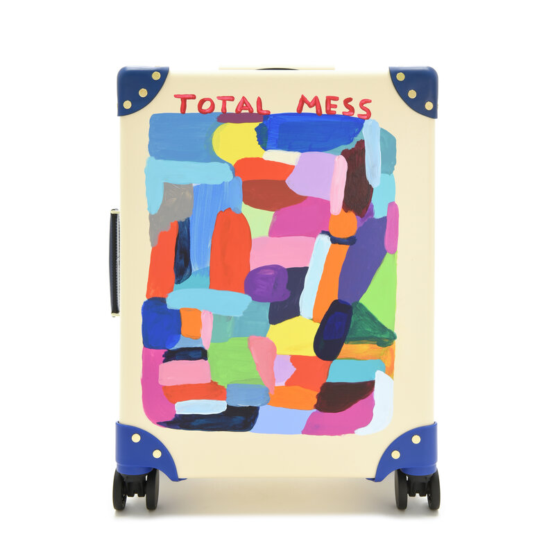 David Shrigley, ‘Total Mess’, 2022, Design/Decorative Art, Hand-painted suitcase, Artsy Auctions