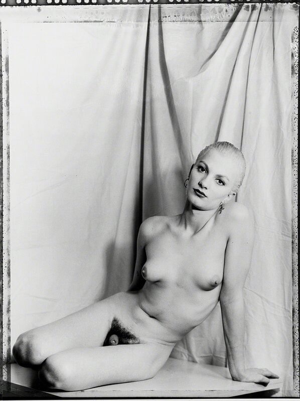 Efrem Raimondi, ‘Alessandra’, 1987, Photography, Vintage gelatin silver print selenium toned applied on cardboard, Finarte