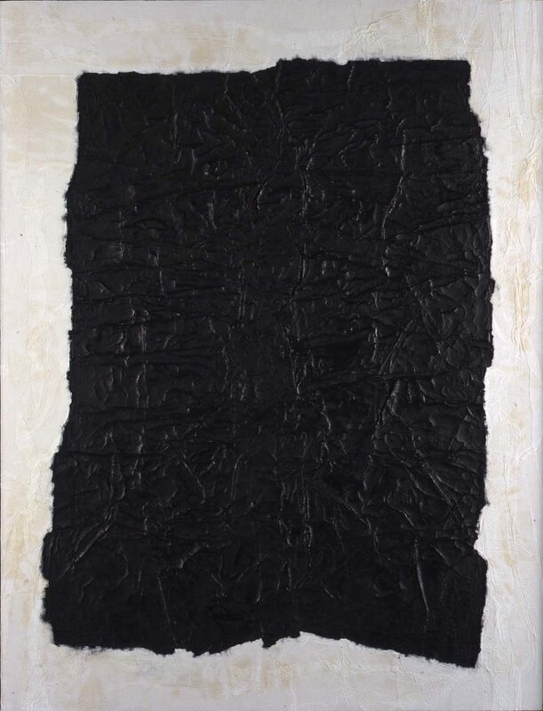 Yang Jiechang 杨诘苍, ‘Composition XXII’, 1992, Painting, Ink on rice paper, gauze and Corea paper, mounted on wood, Jeanne Bucher Jaeger