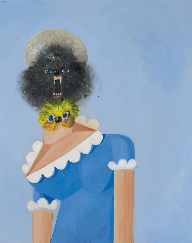 George Condo, ‘Jean-Louis' Girlfriend’, 2005, Painting, Oil on canvas, Phillips