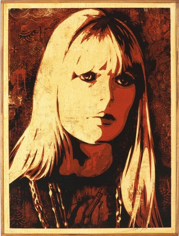 Shepard Fairey, ‘Nico’, 2010, Print, Screenprint in colours on paper, DIGARD AUCTION